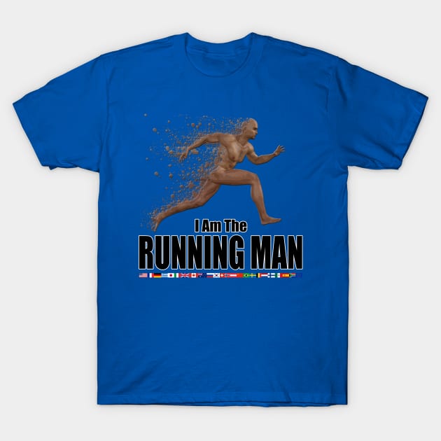 Running man T-Shirt by TheTipsyRedFox